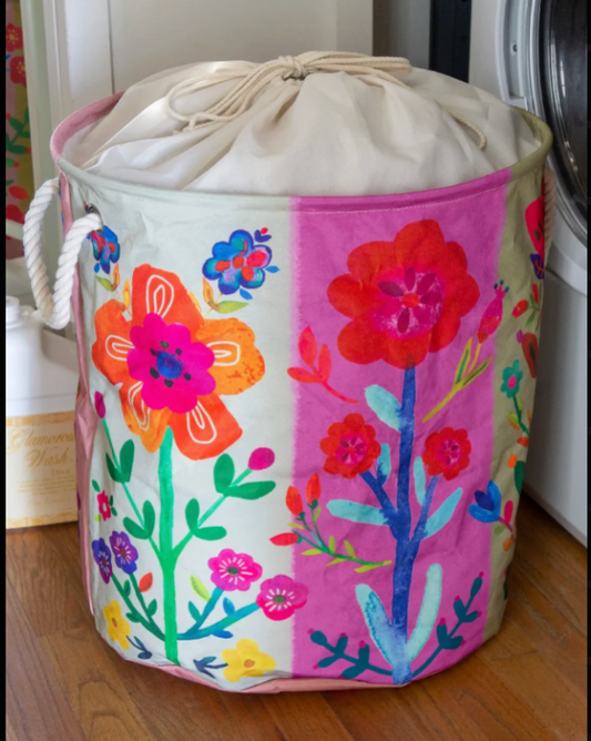 Boho Printed Laundry Hamper