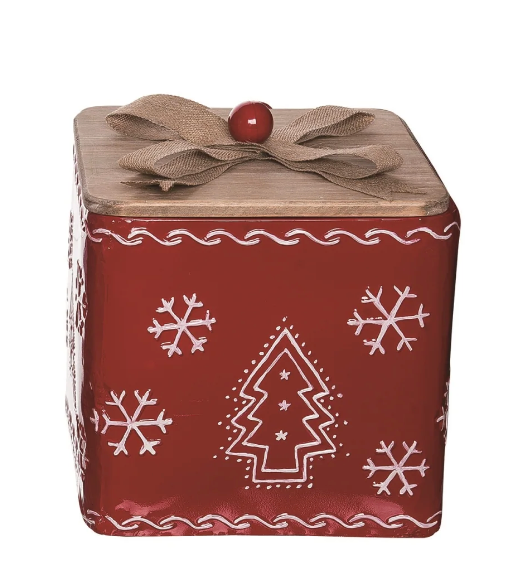 Metal Embossed Design Christmas Boxes ( Assorted )