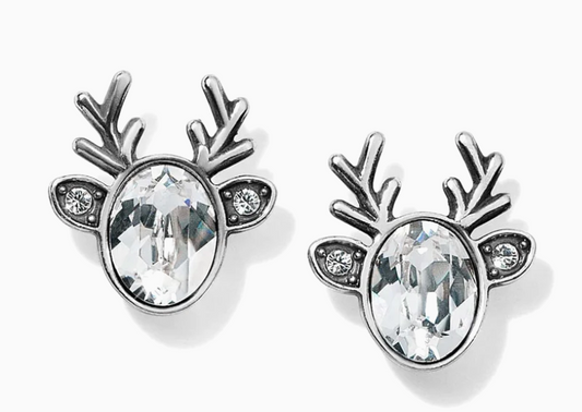Reindeer Glitz Mini Post Earrings J22221