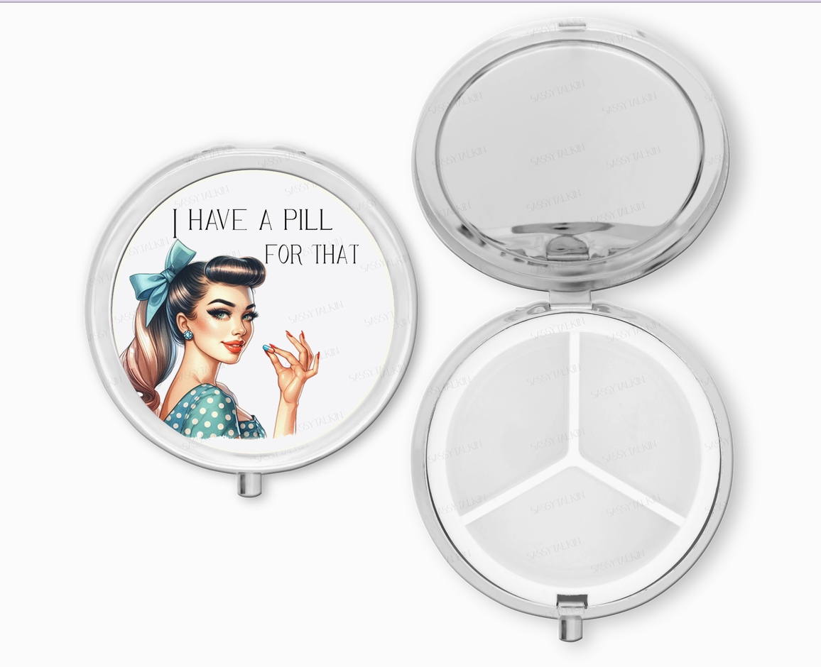 Sassy Talkin Purse Pill Box Organizer