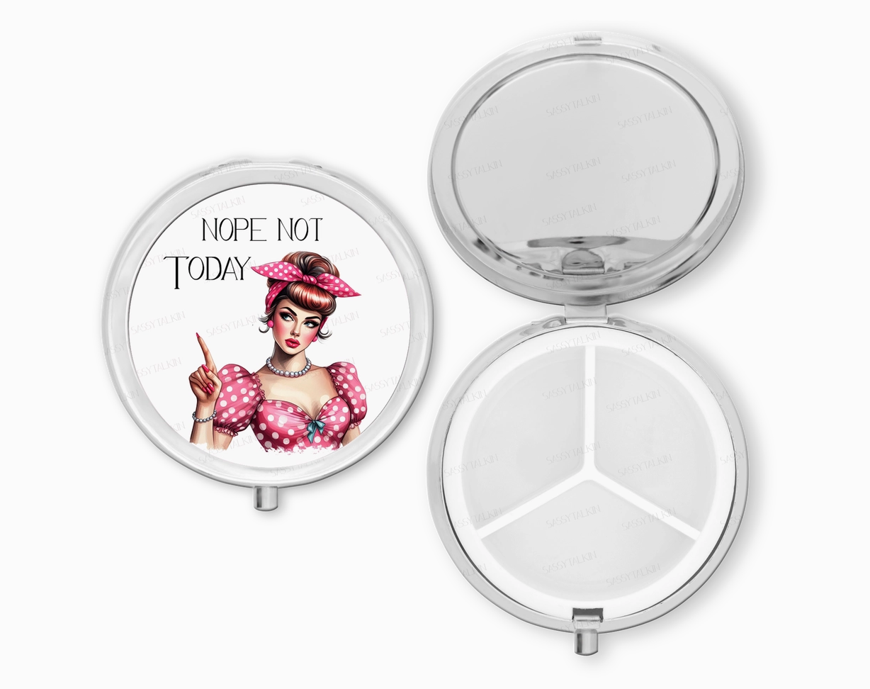 Sassy Talkin Purse Pill Box Organizer
