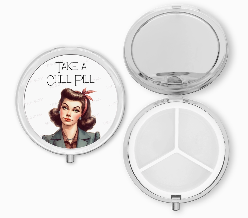 Sassy Talkin Purse Pill Box Organizer
