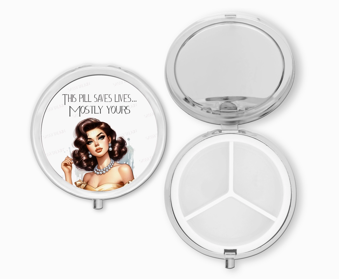 Sassy Talkin Purse Pill Box Organizer
