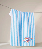 Okc Thunder Tea Towel  18" x 30"