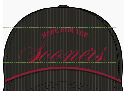 Here for the Sooners Corduroy Hat