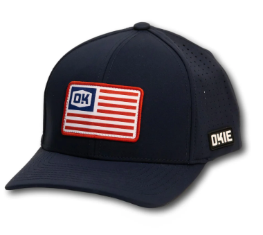 Merica Performance- Navy Okie