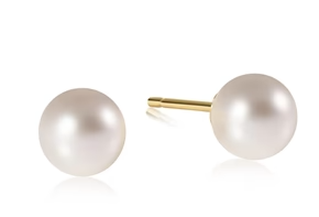 Classic 10mm Ball Stud- Pearl ECL10BASPE