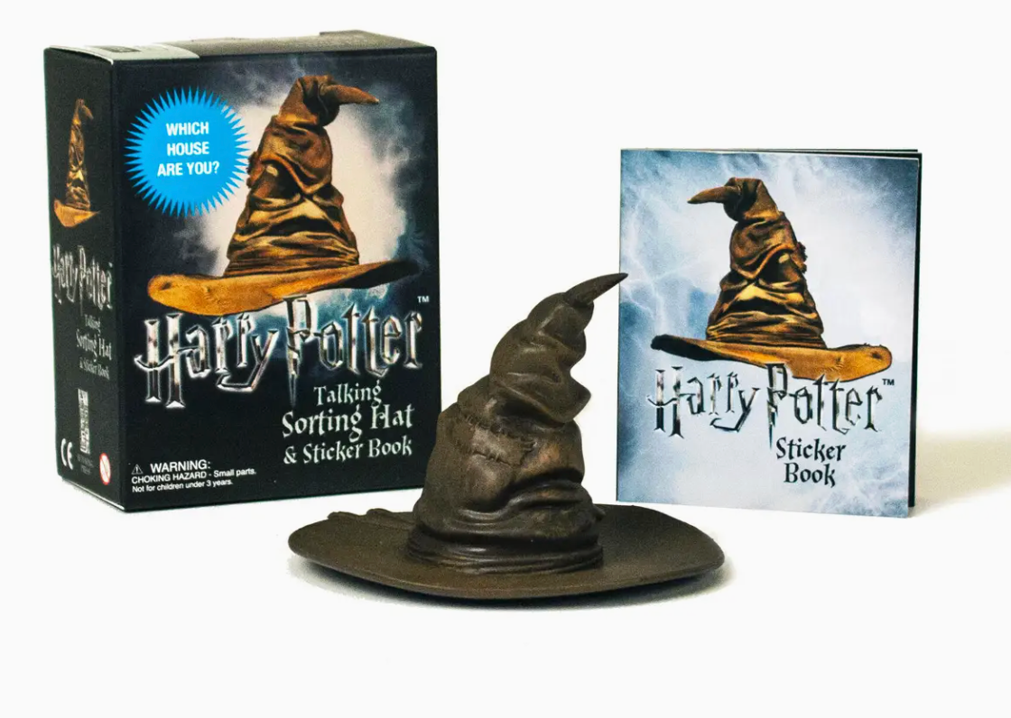 Harry Potter Talking Hat and Sticker Book