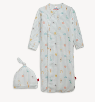 Lullaby Sky Magnetic Me Gown+Hat Set