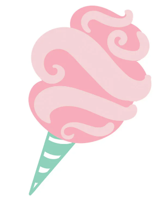 Happy Everything Cotton Candy Mini Attachment