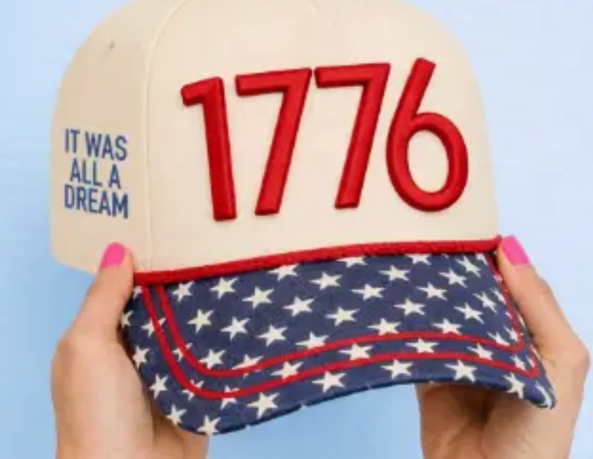 1776 Baseball Caps