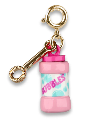 Gold Bubbles Charm