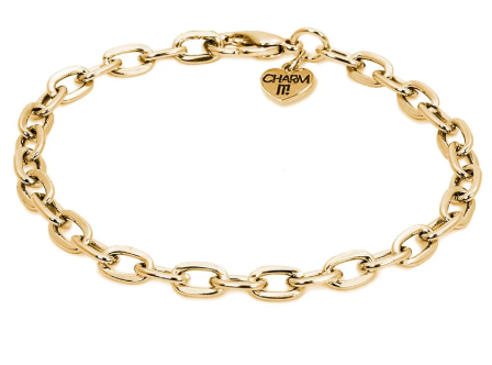 CHARM IT! Gold Chain Bracelet