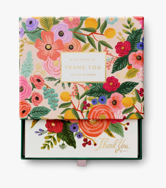 Keepsake Card Box Thank You Card Set of 8