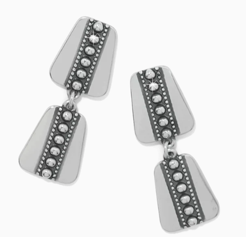 PRETTY TOUGH GEO POST EARRINGS