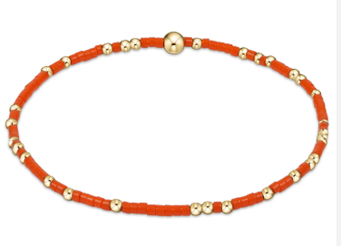 GAMEDAY HOPE UNWRITTEN BRACELET- BRIGHT ORANGE BGDHOPUNWBRORA