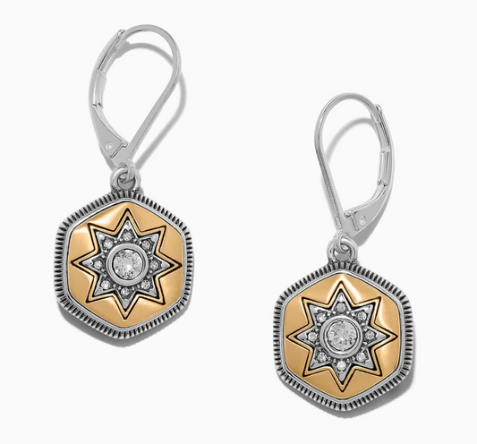 JA0289 MOSIAC NOVA LEVERBACK EARRINGS