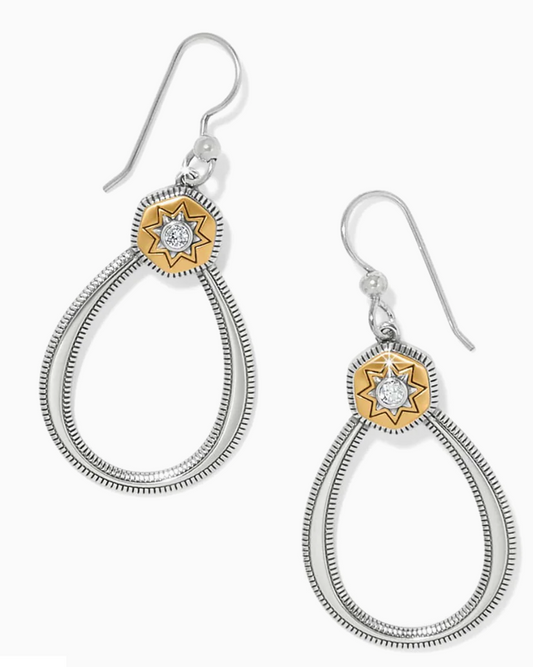 JA0290 MOSAIC NOVA FRENCH WIRE EARRINGS