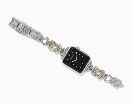 INTERLOK HARMONY 2 TONE WATCH BAND W30662