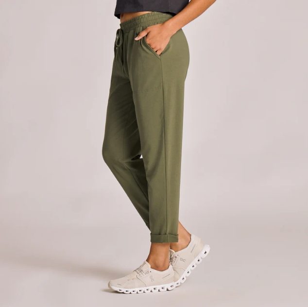 Life is Good Crusher Flex Pant Dark Moss Green