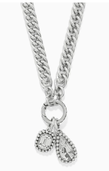 JM0128 Twinkle Luxe Charm Link Necklace