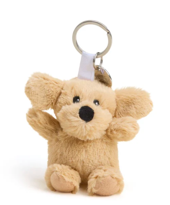 Curly Dog Warmies Keyring