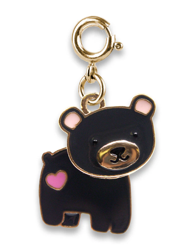 Gold Swivel Bear Charm It