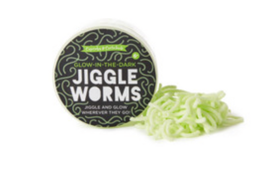 Squirmy Glow in the Dark Jiggle Worms