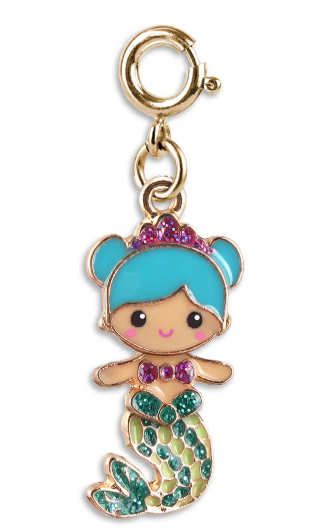 Gold Swivel Mermaid Charm It