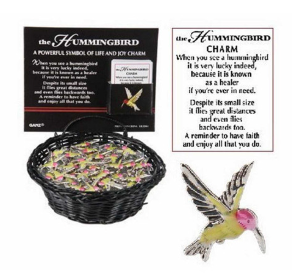 Hummingbird Charm