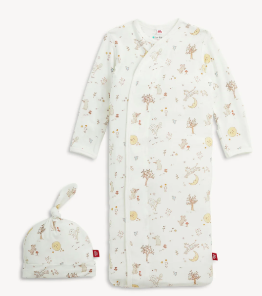 Bedtime Rhymes Modal Gown & Hat Set Magnetic Me