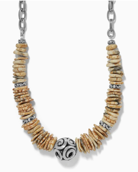 JM0312 Contempo Sonora Dorado Disk Necklace