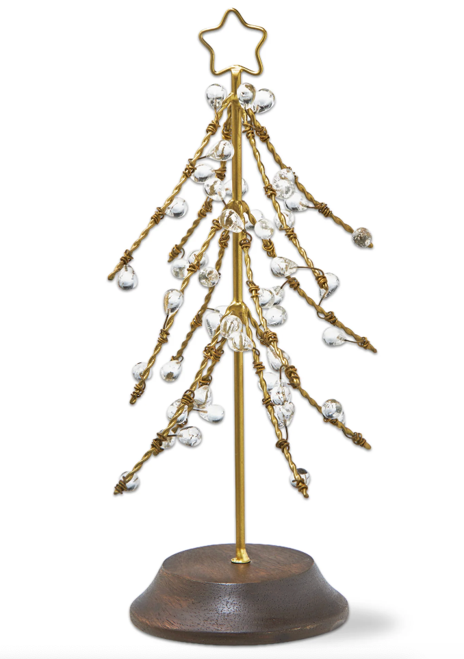 C-26 Glass Beaded Tree Decor