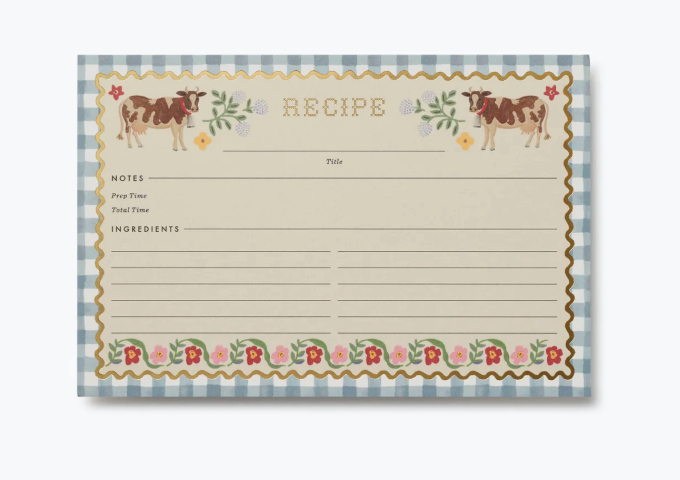 Home Sweet Home Recipe Cards Sets