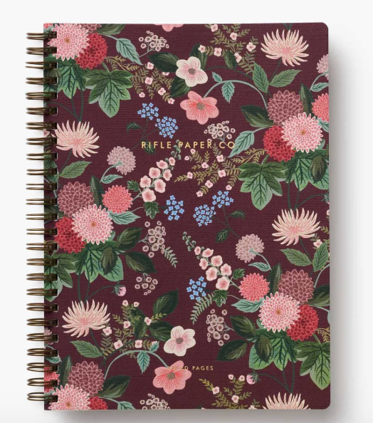 Spiral Notebook ( Dahlia )