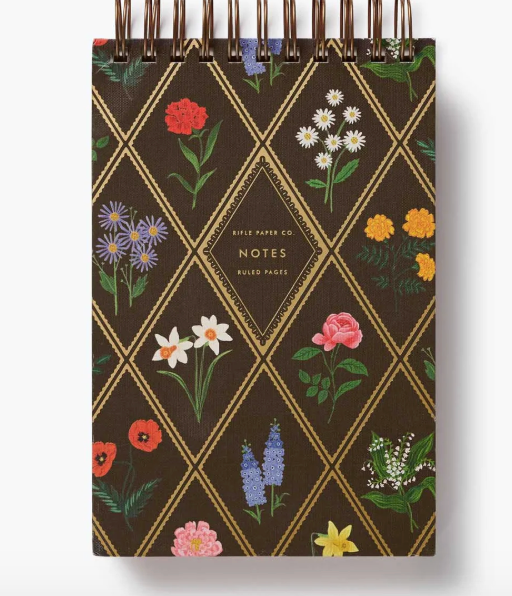 Desktop Spiral Notepad ( Garden Study )