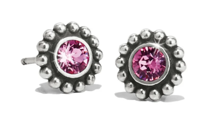 Twinkle Mini Post Amethyst Earrings J2049G