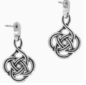JA1811 Interlok Petite Post Drop Earrings