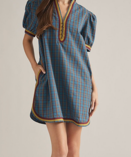 Fall in Love with Plaid Dress