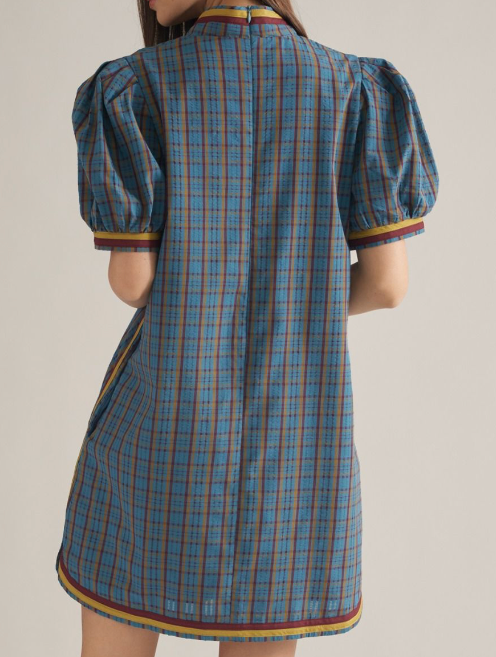 Fall in Love with Plaid Dress