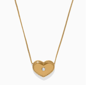 JM7730 Illumina Celeste Heart Bold Necklace