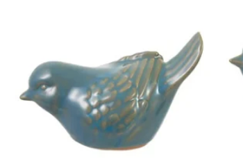 Stoneware Birds (  Blue  )