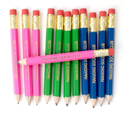 Mini Pencils- Mahjong Social Club