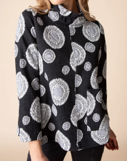 Habitat Circle Black Pullover