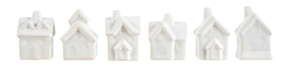 C-26 Stoneware Village House ( Assorted )