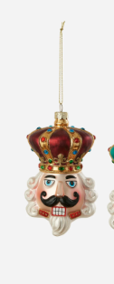 C-26 Nutcracker Head Ornament ( Assorted )