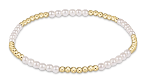 BBLFPE3 Blissful Pearl 3mm Bracelet