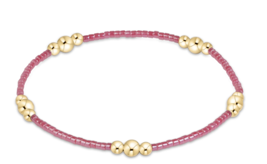 BHOPPURPGPINKC Hope Purpose Gold Pink Champagne Bracelet