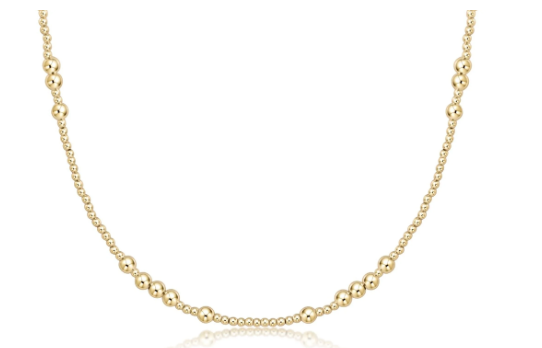 17" choker 4mm hope unwritten N17BEHOPUNWG4