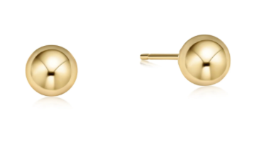 CLASSIC 6MM BALL STUD- GOLD ECL6BASG